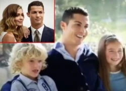 C. Ronaldo bỗng dưng có 'vợ đẹp, con xinh'