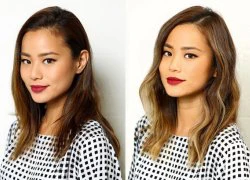 Cận cảnh quá trình nhộm tóc sombre của Jamie Chung