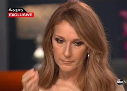 Celine Dion khóc nức nở kể về bệnh tình của chồng