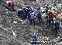 Chênh lệch tiền bồi thường vụ rơi máy bay Germanwings