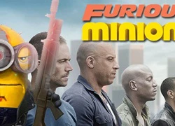 Cười té ghế khi quái xế &#8220;Fast &#038; Furious 7&#8243; hóa Minions