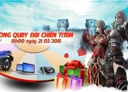 Đại Chiến Titan tưng bừng khai mở máy chủ Athena