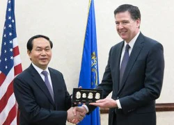 Đại tướng Trần Đại Quang hội đàm với Giám đốc FBI