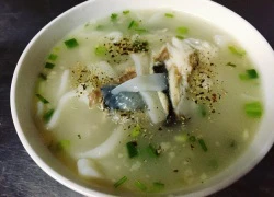 [Chế biến] - Dân dã bánh canh bột gạo cá lóc đồng