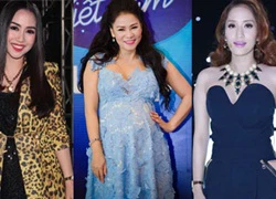 Điểm danh những bà bầu làm giám khảo của showbiz Việt