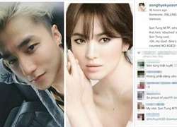 Fanpage lớn nhất của Song Hye Kyo bất ngờ đăng ảnh Sơn Tùng M-TP