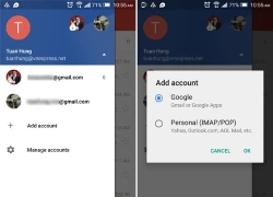 Gmail có thể thay thế nhiều ứng dụng email trên máy Android