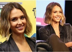 Jessica Alba mới lạ với mái tóc ngắn trẻ trung