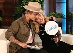 Justin Bieber và Madonna công khai tán tỉnh nhau trên truyền hình