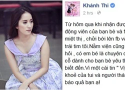 Khánh Thi bức xúc vì bị xoi mói chuyện đời tư