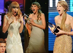 Khoảnh khắc phấn khích đáng yêu của Taylor Swift