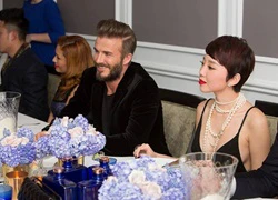 Không gian tiệc xa hoa David Beckham đãi Tóc Tiên, Hà Hồ