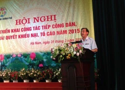 Kiểm tra việc tiếp dân của các Tỉnh ủy, Thành ủy