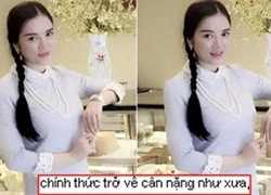 Lý Nhã Kỳ giảm cân thành công sau nghi án 'mang bầu'