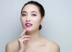 Mắt nâu, môi hồng cho ngày Thu thêm quyến rũ