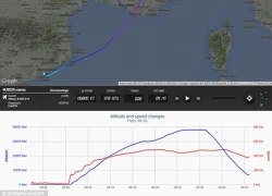 Máy bay Đức đột ngột giảm độ cao hơn 9.000 m trước khi rơi