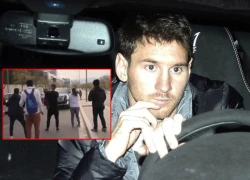 Messi liều lĩnh lao xe vào các fan