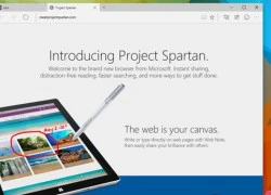 Microsoft tung ra bản Windows 10 thử nghiệm có trình duyệt Spartan