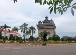 Một ngày bình yên ở thủ đô Vientiane, Lào