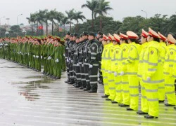 Ngắm dàn xe "khủng" chống bạo động của công an Hà Nội