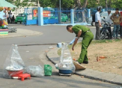 Nghi can giết bà bán bánh bèo trước cổng bệnh viện ra đầu thú