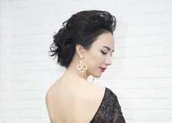 Ngọc Diễm sexy đi chấm thi nhan sắc