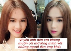 Ngọc Trinh quyết lạnh lùng với đàn ông vì người yêu