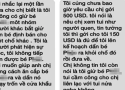 Người mẹ và tin nhắn đòi 500USD liên quan gì tới cái chết bé 8 tuổi?