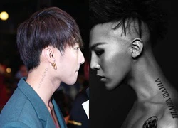 Những hình xăm giống nhau của Sơn Tùng và G-Dragon