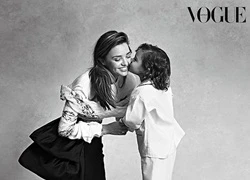 Những khoảnh khắc "không thể đáng yêu hơn" của mẹ con Miranda Kerr