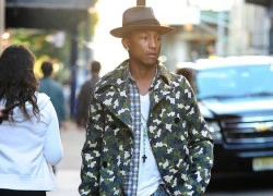 Pharrell Williams là biểu tượng thời trang của năm