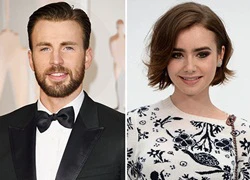 Rộ tin "Captain America" Chris Evans đang hẹn hò Lily Collins