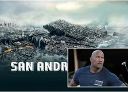 Rùng mình xem Trái đất nứt làm đôi trong phim của Dwayne Johnson