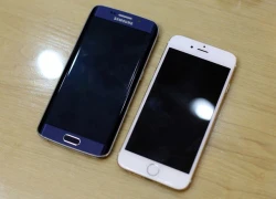 Samsung Galaxy S6 Edge so dáng iPhone 6 và iPhone 6 Plus