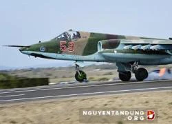 Su-25 "Chiến binh già nhưng không yếu" của không quân Nga