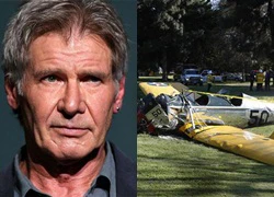 Tài tử Harrison Ford bị tai nạn máy bay