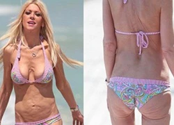 Tara Reid lộ thân hình &#8216;kinh dị&#8217; khi diện áo tắm