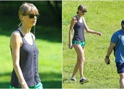 Taylor Swift đi bộ đường dài để chăm sóc đôi chân tiền tỷ