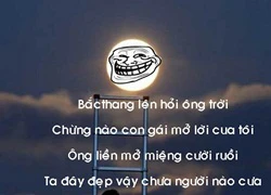 Thơ vui: Bắc thang lên hỏi ông trời