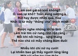 Thơ vui: Làm con gái có khổ không?