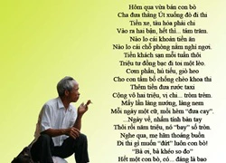 Thơ vui: Nỗi lòng phụ huynh