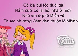 Thơ vui: Tóc đuôi gà