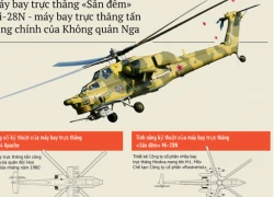 Tìm hiểu "Thợ săn đêm" Trực thăng Mi-28N của Không quân Nga