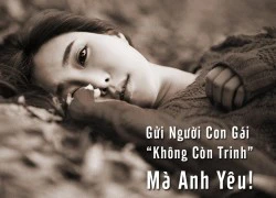 Viết cho người vợ không còn trinh trắng của anh