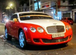 Xe cưới Bentley màu giống Veyron tại Sài Gòn