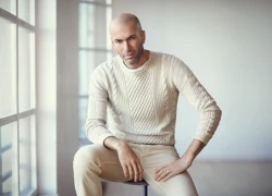 Zidane lịch lãm làm người mẫu thời trang