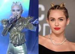 7 pha 'đụng' phong cách Miley Cyrus của Tóc Tiên