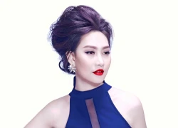 Á hậu Kim Duyên gợi cảm với môi đỏ cherry