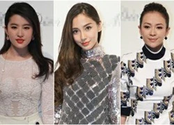 Angelababy xinh nổi bật lấn át Chương Tử Di, Lưu Diệc Phi