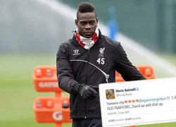 Balotelli tẽn tò vì lỡ trêu tức M.U